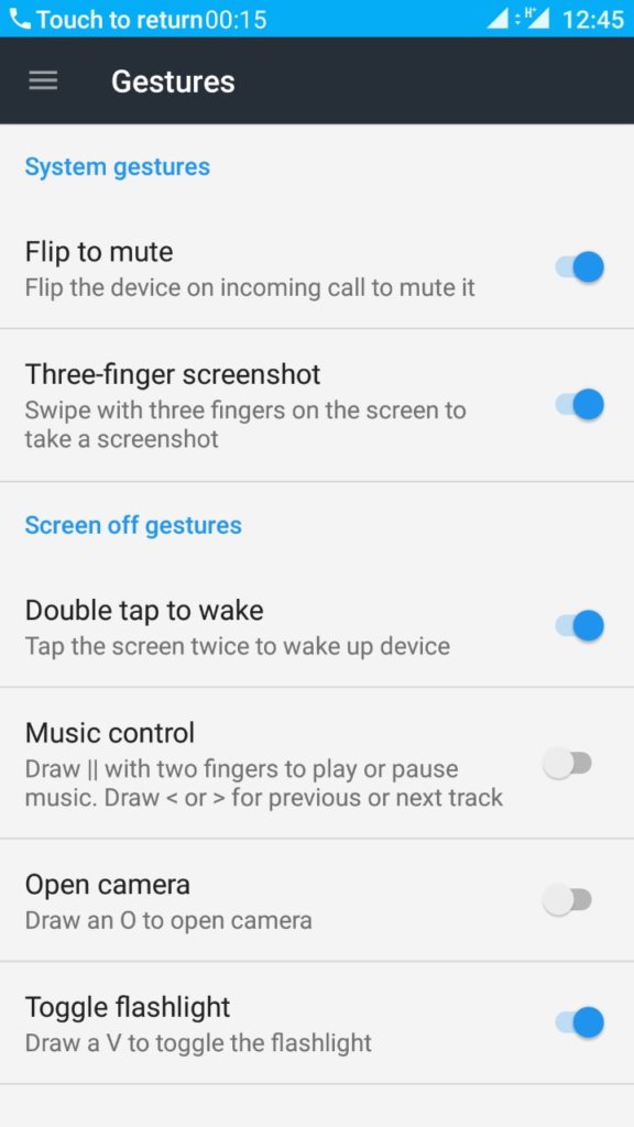 screenshot on OnePlus 5