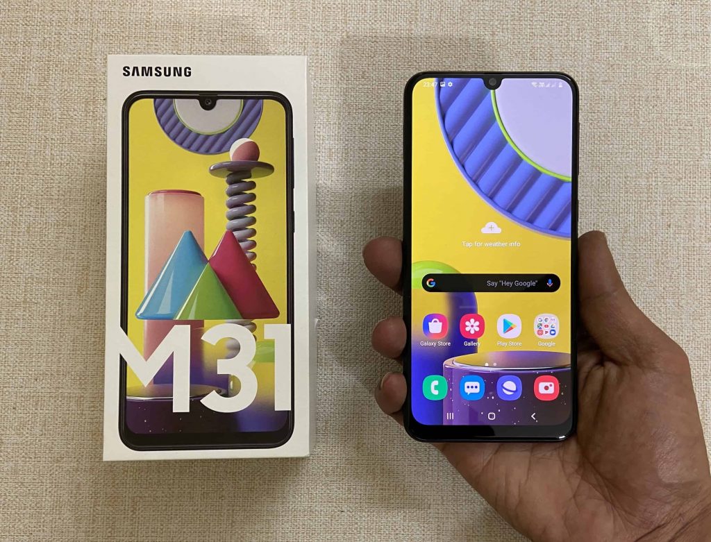 Samsung Galaxy M31 cons